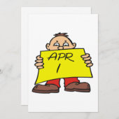 4月1日 招待状 (正面/裏面)