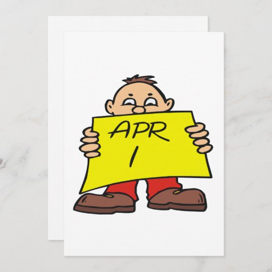 4月1日 招待状 (正面/裏面)