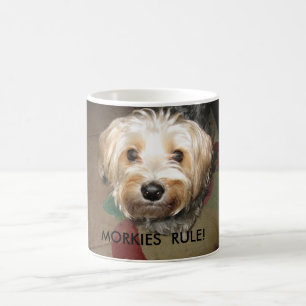 4月14日。2008 043のMORKIESの規則! コーヒーマグカップ
