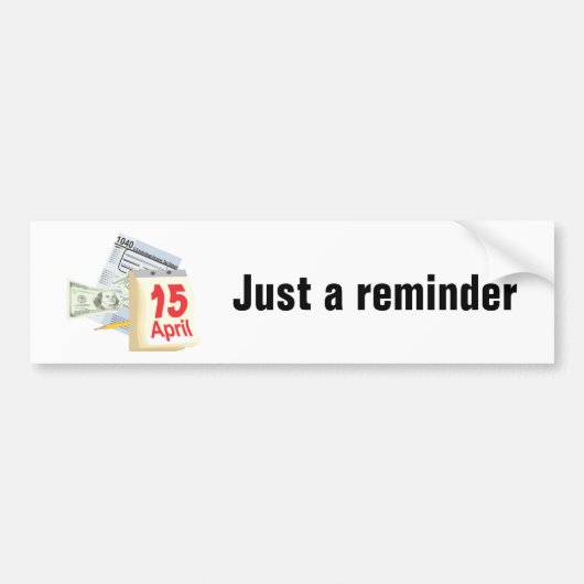 4月15日～ バンパーステッカー (正面)