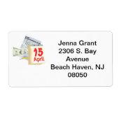 4月15日 – ラベル (正面)