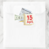 4月15日～4月15日 スクエアシール (バッグ)