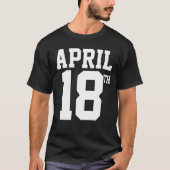 4月18日Tシャツ Tシャツ (正面)