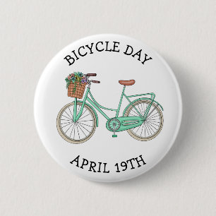4月19日は自転車の日 缶バッジ