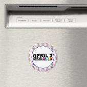 4月2日世界自閉症啓発デー マグネット (インサイチュ (食洗機))