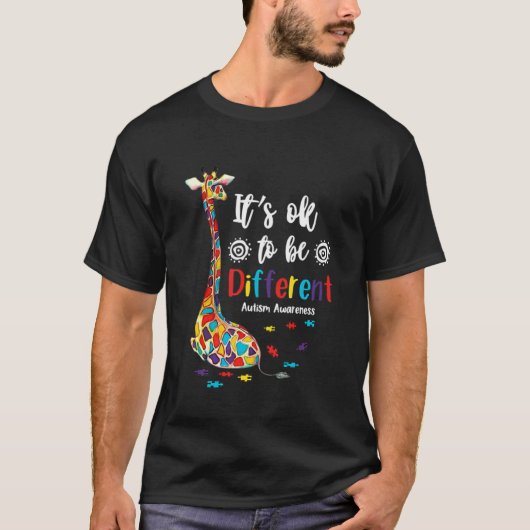 4月2日 個性があっていいんだ 自閉症啓発  Tシャツ (正面)
