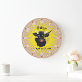 4月20日。マイウール ラージ壁時計 (ホーム)