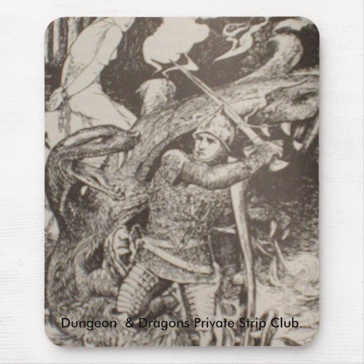 4月2008日の新刊書211、地下牢及びドラゴンP… マウスパッド (正面)