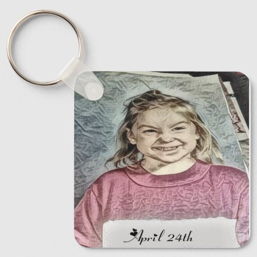 4月24日 キーホルダー (正面)