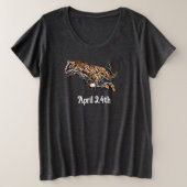 4月24日 プラスサイズTシャツ (デザイン正面)