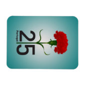 4月25日，カーネーション革命，ポルトガル マグネット (横)