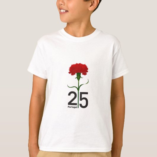 4月25日,カーネーション革命,ポルトガル Tシャツ (正面)