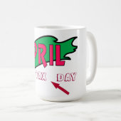 4月 –  コーヒーマグカップ (正面右)