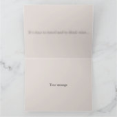 4月、パリでハッピー・リタイアメント・ラージカード カード (内部)