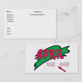 4月 –  名刺 (正面/裏面)