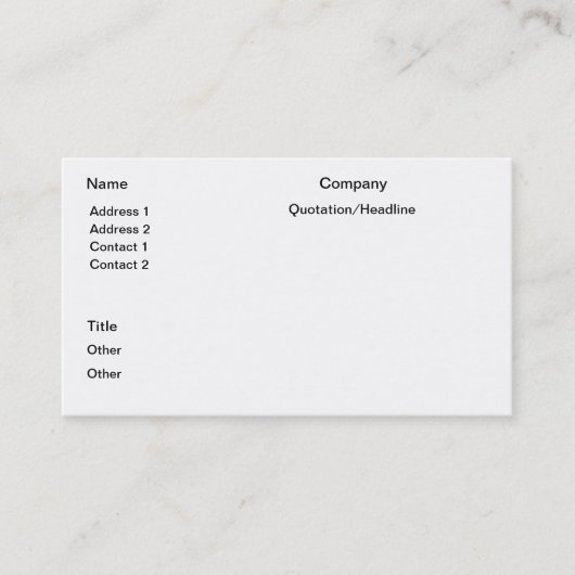 4月 –  名刺 (正面)