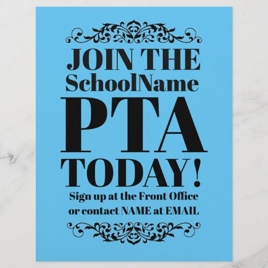 4月 PTA チラシ (正面)