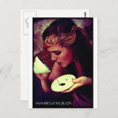 4月A.テイラーによるねじれ童話 ポストカード (正面/裏面)