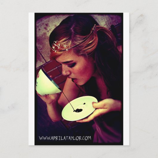 4月A.テイラーによるねじれ童話 ポストカード (正面)