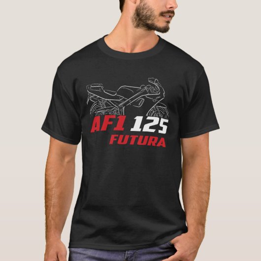 4月AF1 125フューチュラ1990-1991 Tシャツ (正面)
