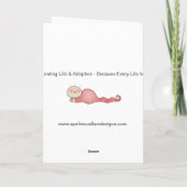 4月McCallum著熱狂するな愛挨拶状 カード (裏面)