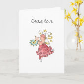 4月McCallum著熱狂するな愛挨拶状 カード (黄色い花)