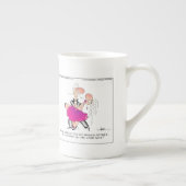 4月McCallum著踊られた終夜の漫画のマグ ボーンチャイナマグカップ (右)