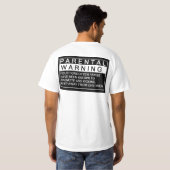 4本の忘れられた牙のTシャツ Tシャツ (裏面フル)