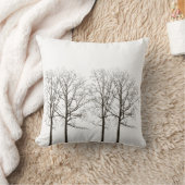 4本の木 クッション (ブランケット)