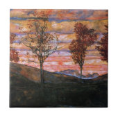 4本の木 タイル (正面)