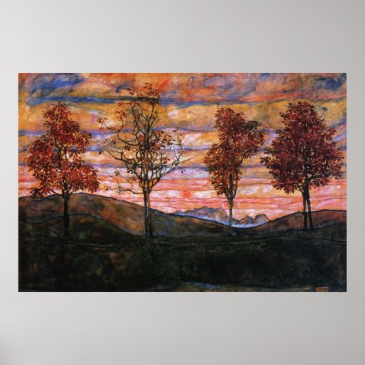 4本の木 ポスター (正面)