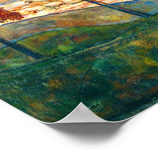 4本の木 | Egon Schiele | ポスター (角)