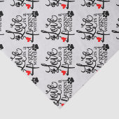 4本の足を搭載する愛 薄葉紙 (詳細)