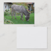 4本の蹄に生物学的芝刈り機 名刺 (正面/裏面)