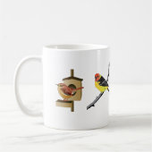 4松鳥2マグカップ コーヒーマグカップ (左)