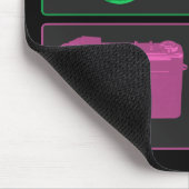 4枚のアーポップ・アートのトカメラ マウスパッド (コーナー)