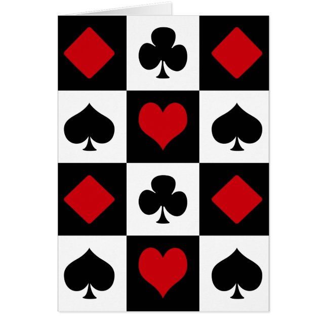 4枚のカードスーツ (正面)