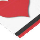 4枚のカードスーツ テーブルクロス (アングル)