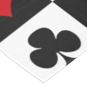 4枚のカードスーツ テーブルクロス (アングル)