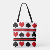 4枚のカードスーツ トートバッグ (裏面)