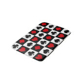 4枚のカードスーツ バスマット (アングル)