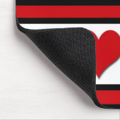 4枚のカードスーツ マウスパッド (コーナー)