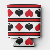 4枚のカードスーツ 缶クーラー (裏面)