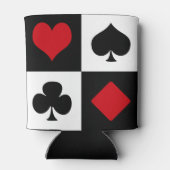 4枚のカードスーツ 缶クーラー (裏面)