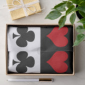 4枚のカードスーツ 薄葉紙 (ギフト)