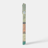 4枚のコラージュ iPhone 15ケース (左側面)