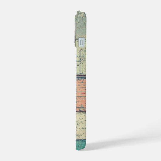 4枚のコラージュ iPhone 15ケース (左側面)