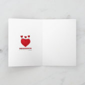 4枚のハート空白のカード シーズンカード (内部)