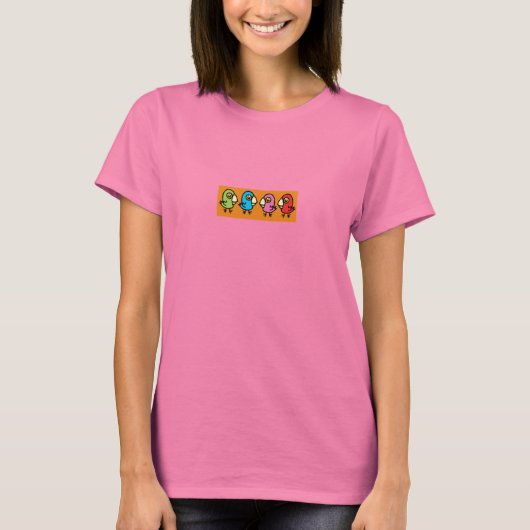 4枚のバーディ・シャツ Tシャツ (正面)