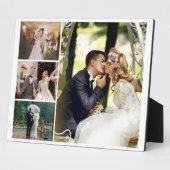 4枚のフォトコラージュカスタムをカスタマイズする フォトプラーク (側面)